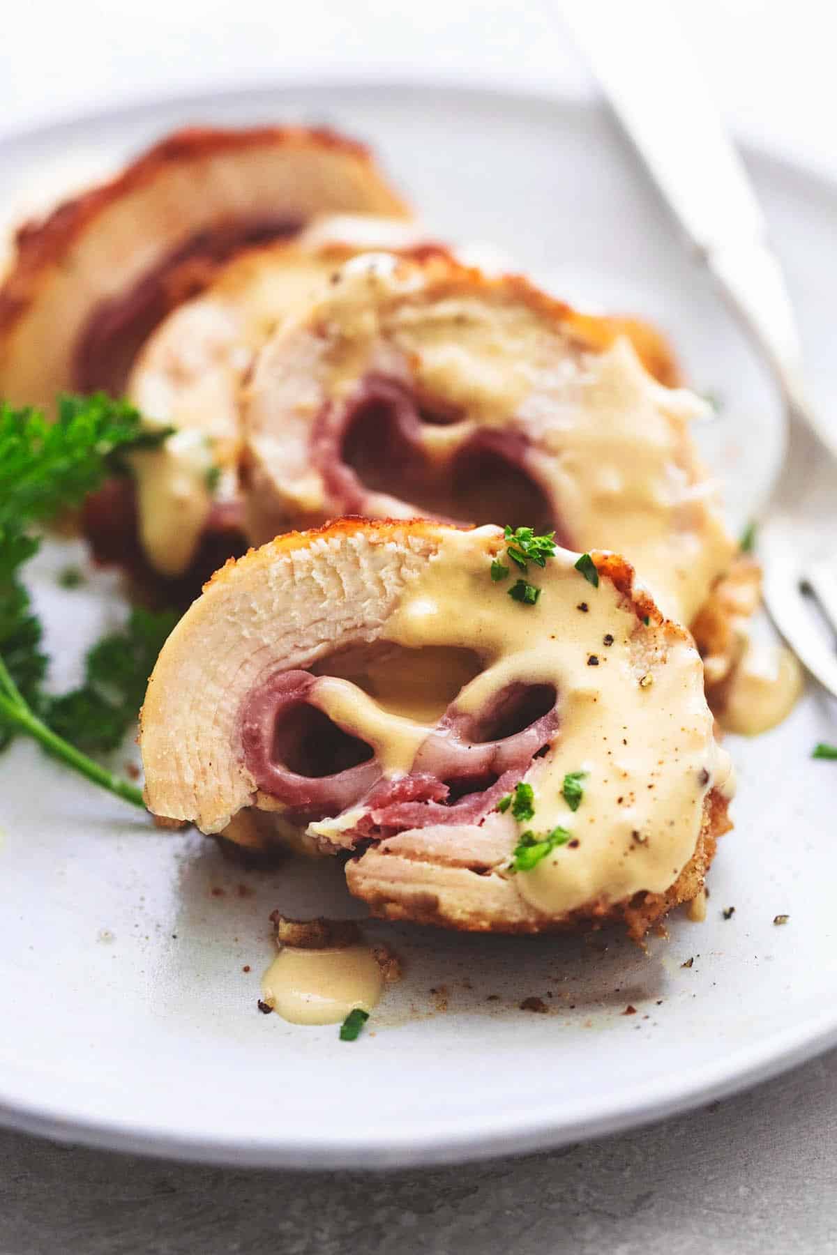 Crispy, Creamy Skillet Cordon Bleu with One-Pan Sauce